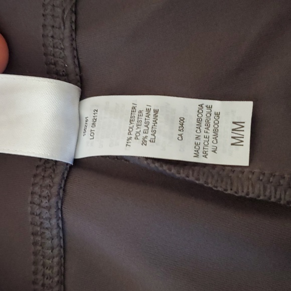 Black Bow Soft Mid Rise Leggings in charcoal - Size M- Smaller fit - Picture 11 of 16